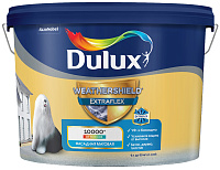Краска фасадная Weathershield Extraflex белая база BW Dulux 5736103 (9л)