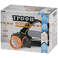 Фонарь налобный ТРОФИ TG7