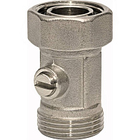 Узел нижнего подключения радиатора раздельный прямой 3/4" Stout SVH-0005-000020