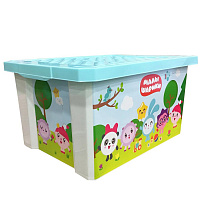 Детский ящик для храненения игрушек Little Angel "X-BOX" 17л Малышарики LA1128