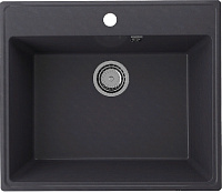 Мойка для кухни Ulgran Quartz Forte 580-08 кварцевая прямоугольная 58*50см космос