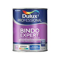 Краска водоэмульсионная Dulux Professional Bindo для стен и потолков белая (База BW) 1 л