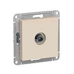 Розетка Atlas Design ATN000291 TV телевизион 1dB оконечная бежевый