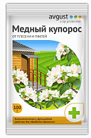 Средство от болезней растений Медный купорос N15 100г Август