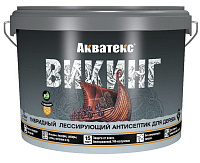 Антисептик гибридный лессирующий ВИКИНГ пластиковое ведро палисандр Акватекс (9л) Антисептик гибридный лессирующий ВИКИНГ пластиковое ведро палисандр Акватекс (9л)