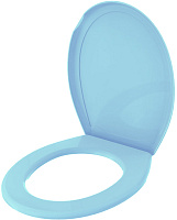 Крышка для унитаза голубая FOR-LID55