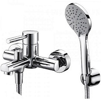 Смеситель WASSER KRAFT Main 4101 9060816 для ванны с коротким изливом хром