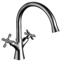Смеситель Lemark Duetto для раковины хром LM5706C