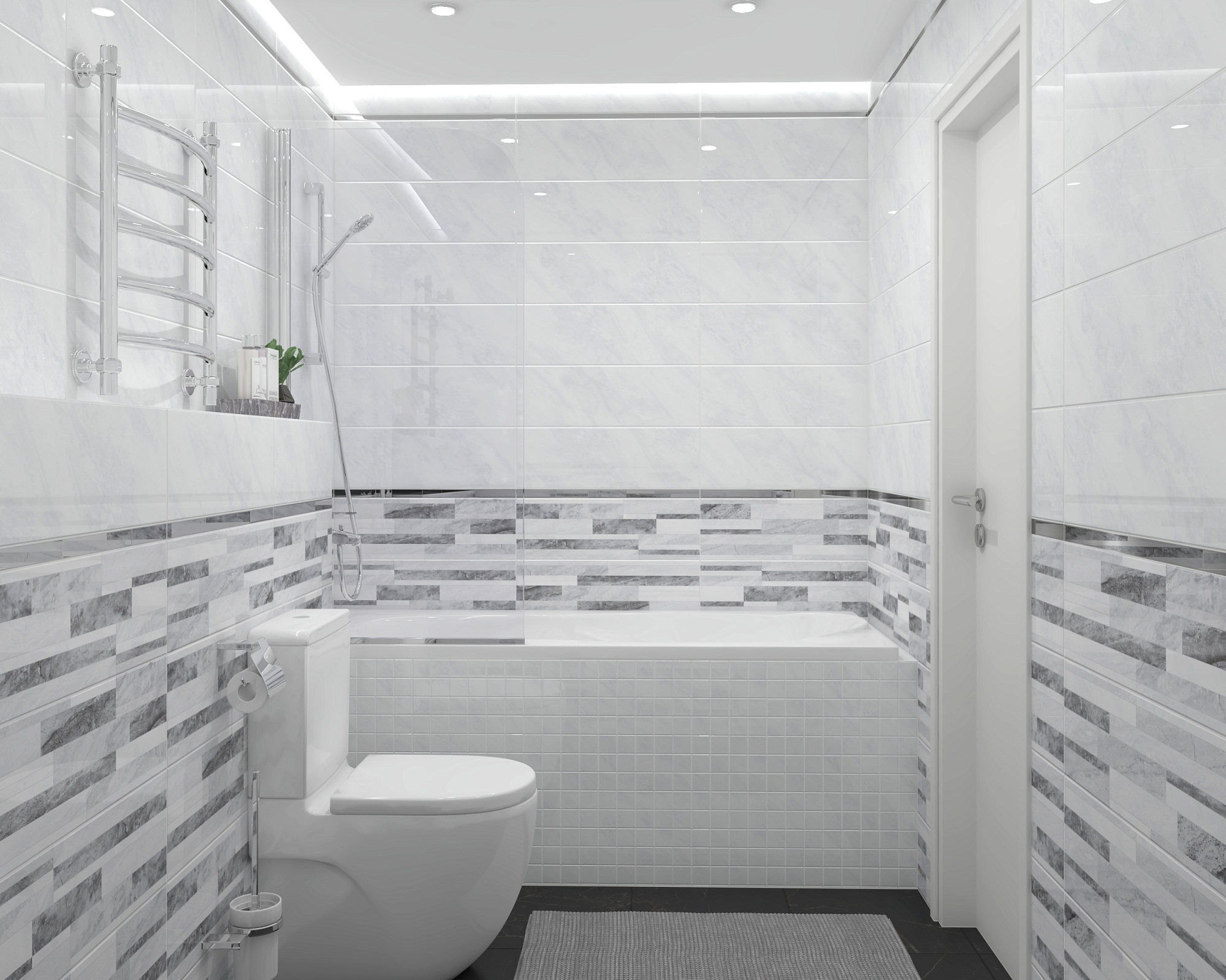 Декор мозаичный Royal белый 20*60см Laparet MM60077 доставка Нижний Новгород 3 Декор мозаичный Royal белый 20*60см Laparet MM60077 купить 3
