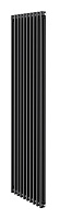 Дизайн-радиатор Royal Thermo Insignia C2180 10 секций цвет черный RAL9005m In-C2180.10.9005m