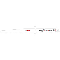 Полотно пильное для сабельной пилы Bosch S 1411 DF (2шт) Heavy for Wood and Metal (2608654834)