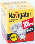 Галогенная лампа с рефлектором Navigator MR16 NH-JCDR-35-220-GU5.3 