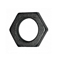 Контргайка чугунная черная 1 1/2" (Ду40)
