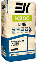 Шпатлевка гипсовая универсальная ЕК K200 LINE (20кг)