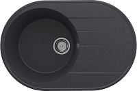 Мойка для кухни Ulgran Quartz Nora 750-08 кварцевая овальная 75*50см космос