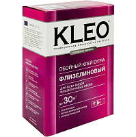 Клей обойный KLEO Extra 30м2 флизелиновый (0.24кг)