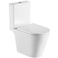 Унитаз напольный БЕТТА безободковый с бачком  640*365*790мм Aquatek AQ1363B-00
