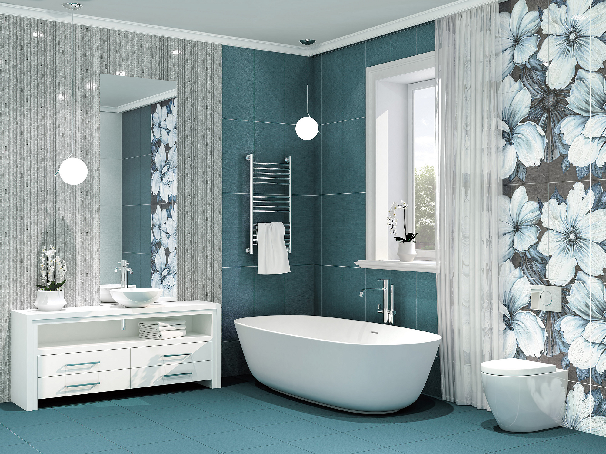 Плитка настенная DEVORE INDIGO темный 31.5*63см AZORI 507161101 доставка Нижний Новгород 1 Плитка настенная DEVORE INDIGO темный 31.5*63см AZORI 507161101 купить 1
