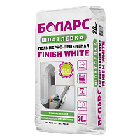 Шпатлевка полимерно-цементная Боларс Finish White (20кг)