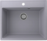 Мойка для кухни Ulgran Quartz Forte 580-05 кварцевая прямоугольная 58*50см бетон