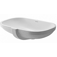 Раковина D-CODE встраиваемая снизу белая, DURAVIT 0338490000