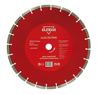 Алмазный диск Elitech 350*25.4*3.2 асфальт (1110.007900)