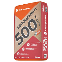Цемент I 42.5 H (М-500) Евроцемент 