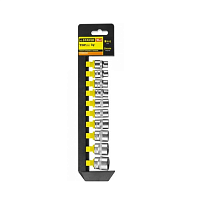 Набор торцевых головок 3/8" 10предметов 8-19мм "STANDARD" 27757-Н10