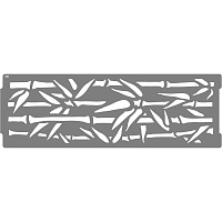 Трафарет бордюр Стебель бамбука ART DECOR