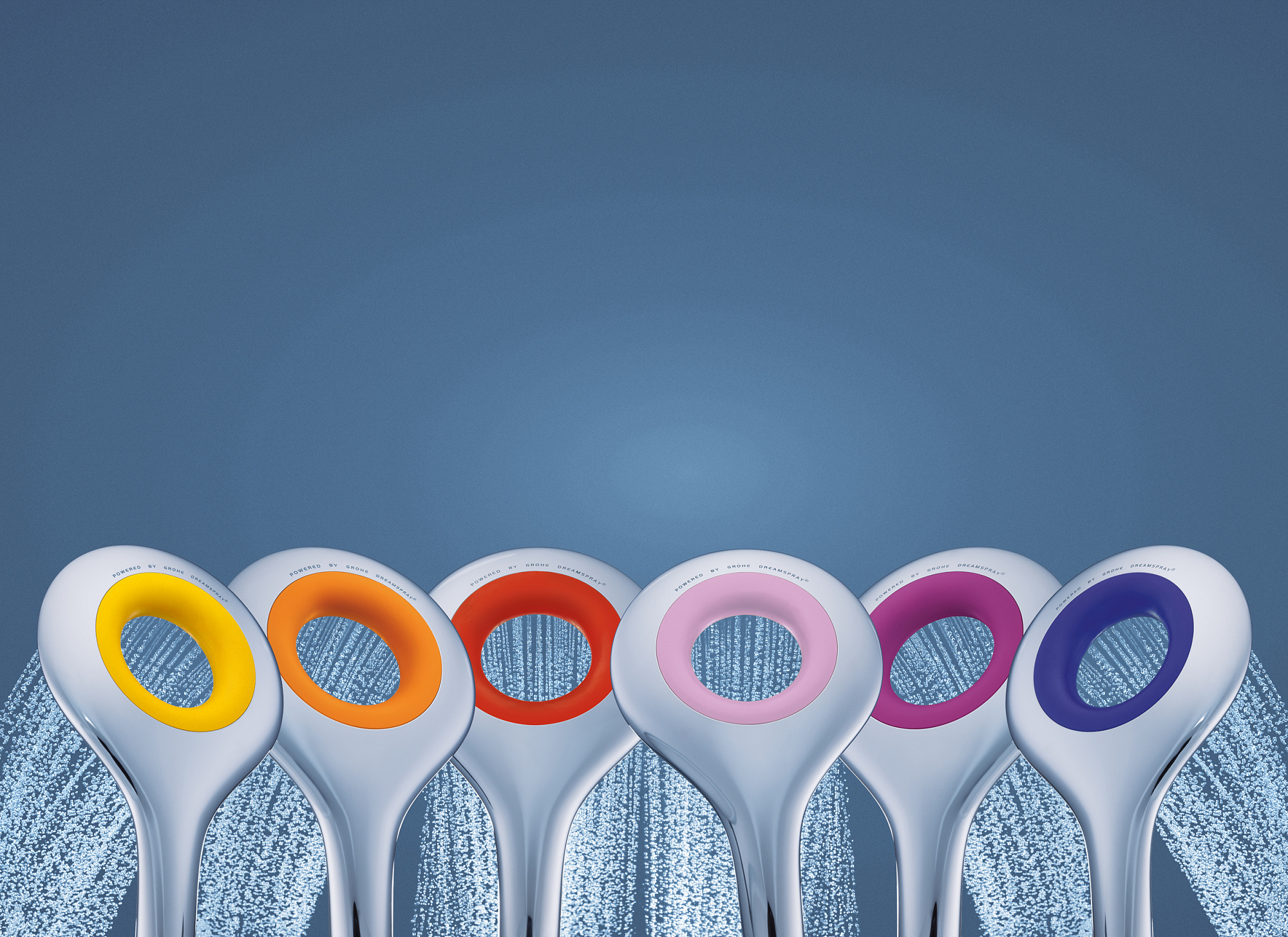 Лейка душевая Rainshower Icon цвет хром/красный GROHE 27443000 доставка Нижний Новгород 2 Лейка душевая Rainshower Icon цвет хром/красный GROHE 27443000 купить 2