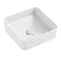 Раковина накладная K-6424-37 370*370*135мм белый HOLLER 337677