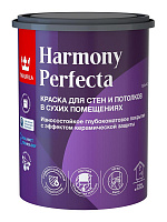 Краска интерьерная Perfecta для стен и потолка глубокоматовая база С Tikkurila (0.9л)
