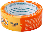 Лента малярная желтая из рисовой бумаги MASTER COLOR (скотч) 48мм*25м термост.до 120 град 30-6124