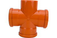 Крестовина для наружной канализации 160*160*160/87.5° Lammin Lm36061666090