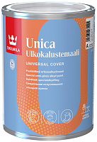 Алкидная краска Tikkurila Unica Белая (База А) 0.9 л
