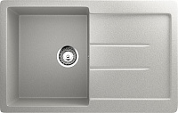 Мойка для кухни Ulgran U-507-310 прямоугольная 77*49,5см с крылом серый