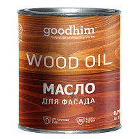 Масло для фасада GOODHIM WOOD OIL графит 00210 0.75 л
