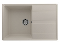 Мойка для кухни Ulgran Quartz Prima 750-02 кварцевая прямоугольная 75*50см лен