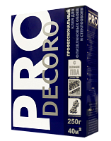 Клей для флизелиновых и стеклообоев Decoro PRO - 0.25 кг