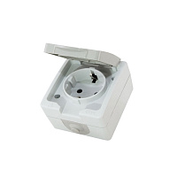 Розетка Вуокса 1мест 2П+3 о/у SQ1803-0007 16А IP54 