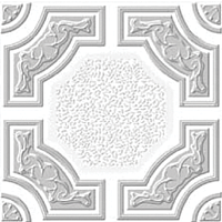 Плита  KINDECOR 0829 потолочная/пенопласт 50*50см упак.2м2