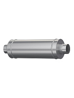 Шумоглушитель MDG D125 L 0,6м ERA PRO оцинкованная сталь ЭРА 125MDGL600