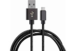 Кабель ENERGY ET-25 USB/Type-C черный 104103