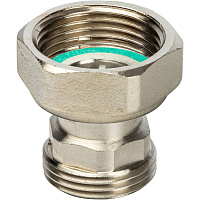 Соединение разъемное 3/4 с плоским уплотнением никелированное Stout SDG-0019-010020