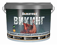 Антисептик гибридный лессирующий ВИКИНГ бесцветная база Акватекс (9л) Антисептик гибридный лессирующий ВИКИНГ бесцветная база Акватекс (9л)