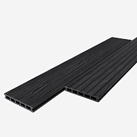 Доска террасная пустотелая UnoDeck MOGANO 165*24*3000мм RusDecking графит