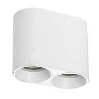 Рамка (светильник) без источника света PVC RULLO 2x ROUND LightStar 213466 белый
