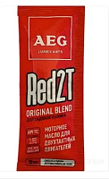 Масло 2Т минеральное RED 2T Original blend API TC 20мл саше AEG 40996
