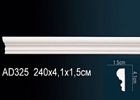 Молдинг из полиуретана гладкий AD325 ARTFLEX