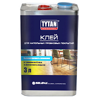Клей для напольных пробковых покрытий янтарь TYTAN Professional 10603 (3л) 